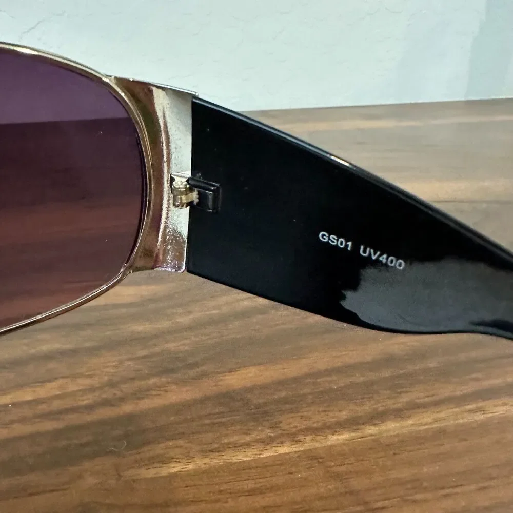 Y2K Oversized Wraparound Shield Sunglasses